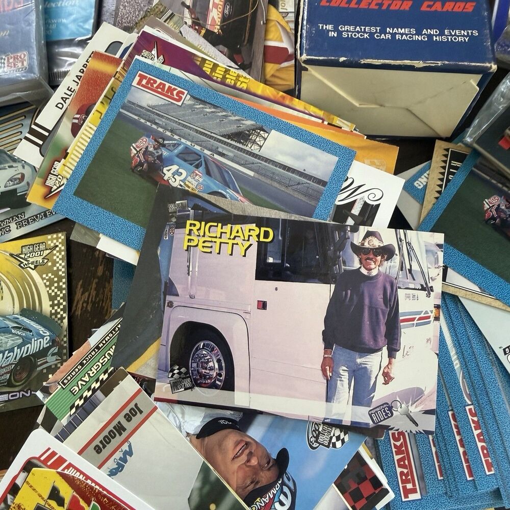 400 Vintage NASCAR Cards Lot Richard Petty Dale Jarrett Rusty Wallace Kenseth - Picture 4 of 12